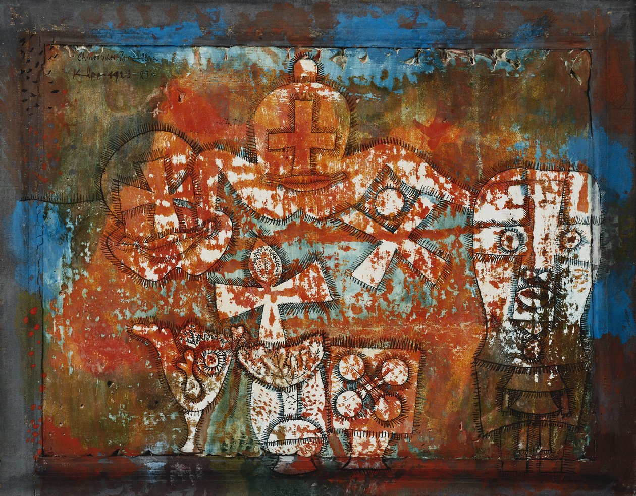 Čínský porcelán; Čínský porcelán od Paul Klee