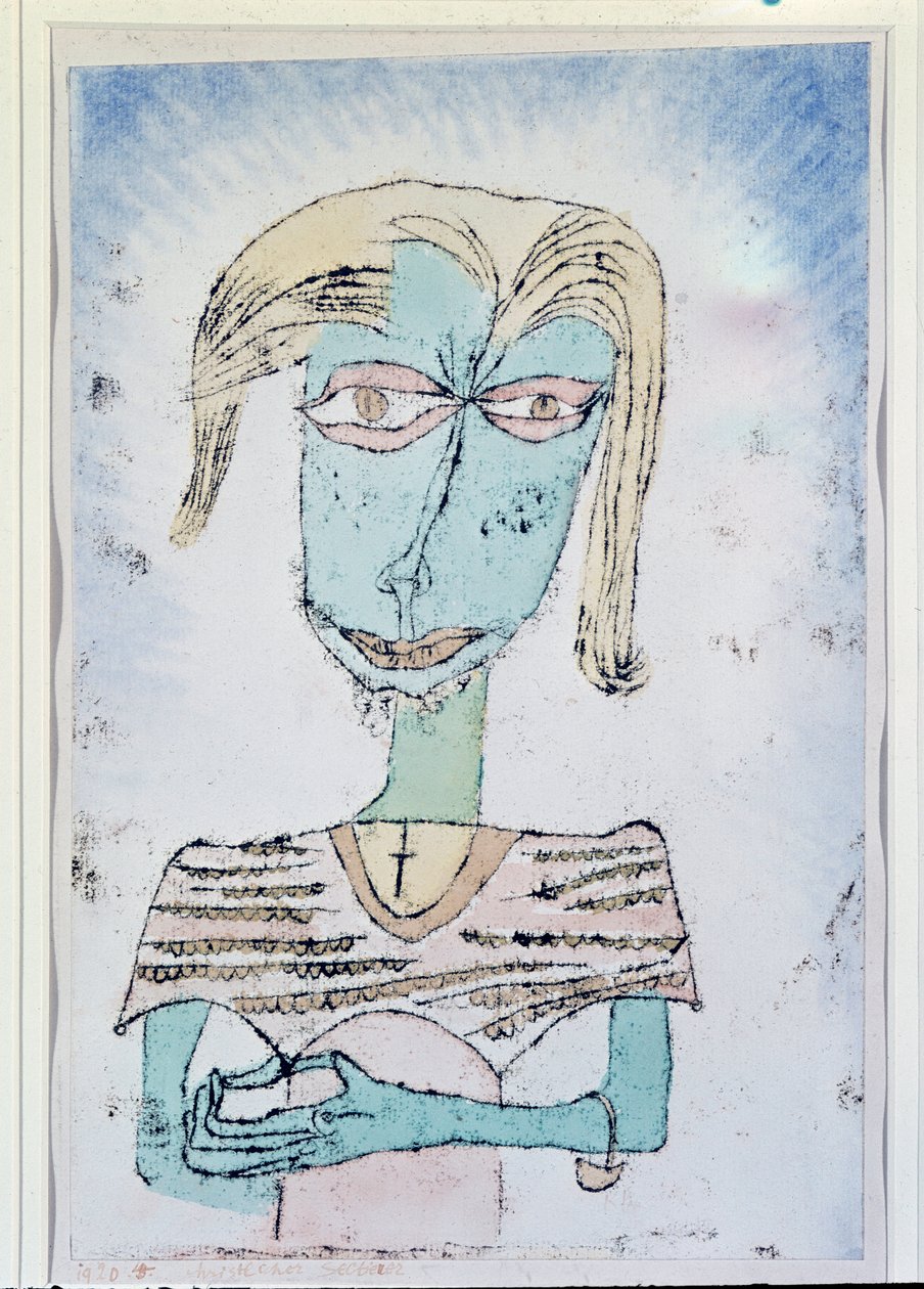 Christian Sectionarian (olej na plátně od Paul Klee