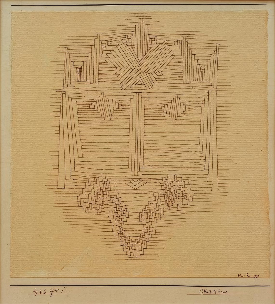 Kristus od Paul Klee