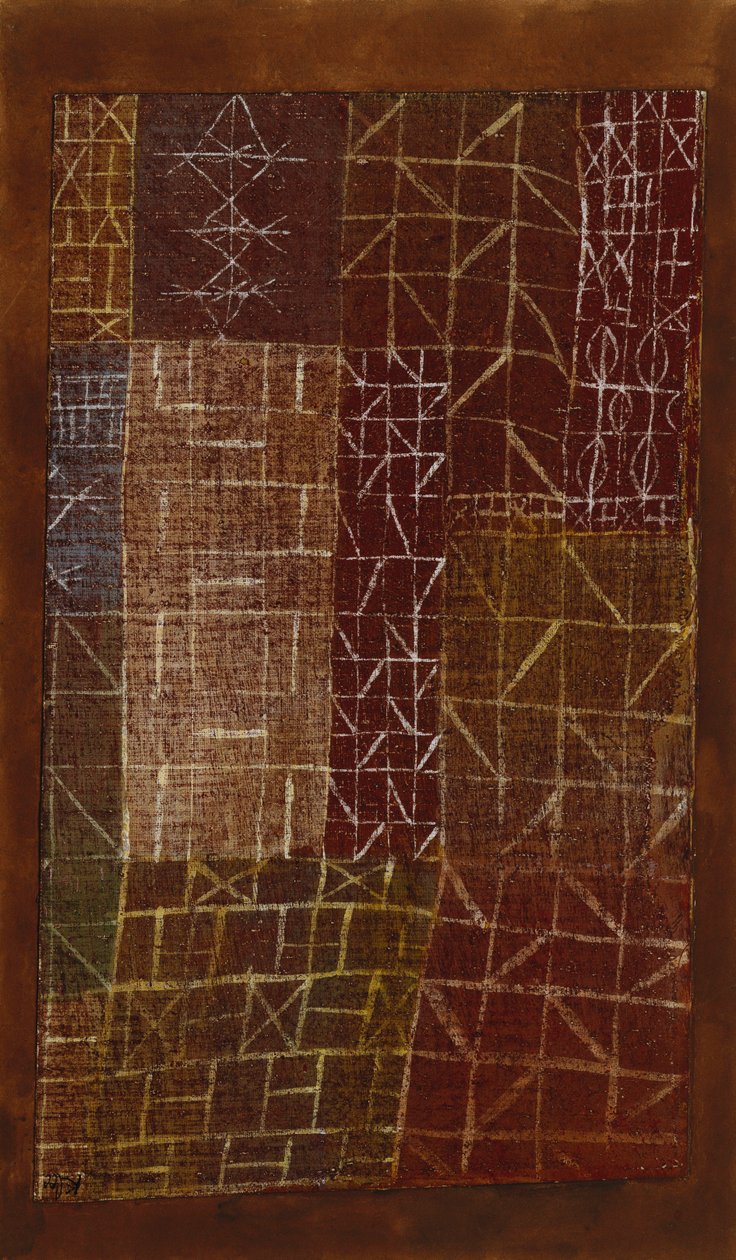 záclona; Záclona od Paul Klee