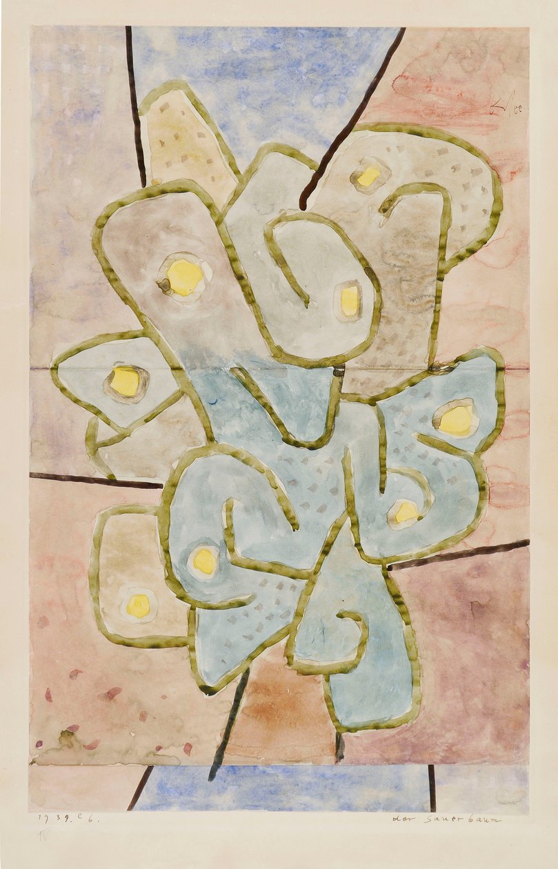 Kyselý strom Kyselý strom, 1939. od Paul Klee
