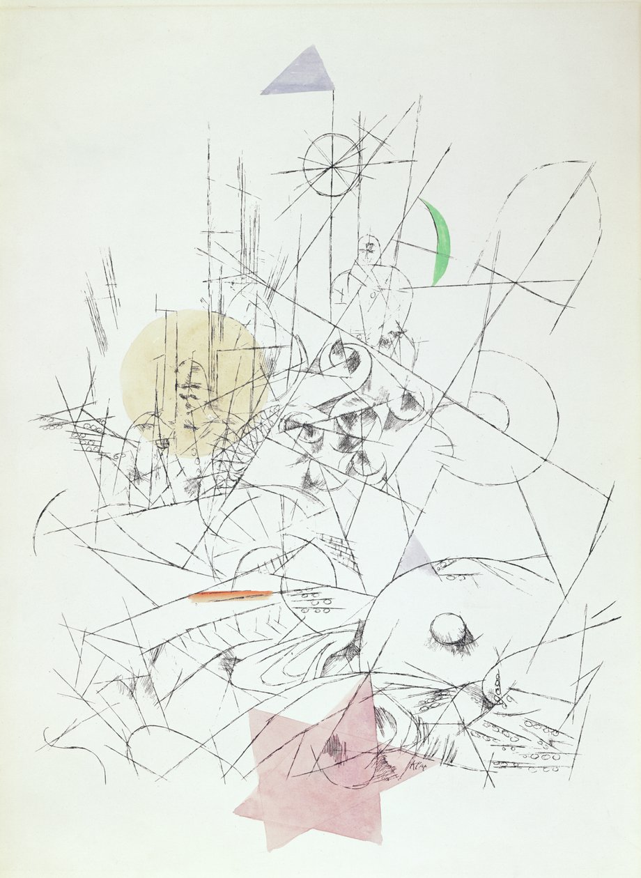 Zkáza a naděje od Paul Klee
