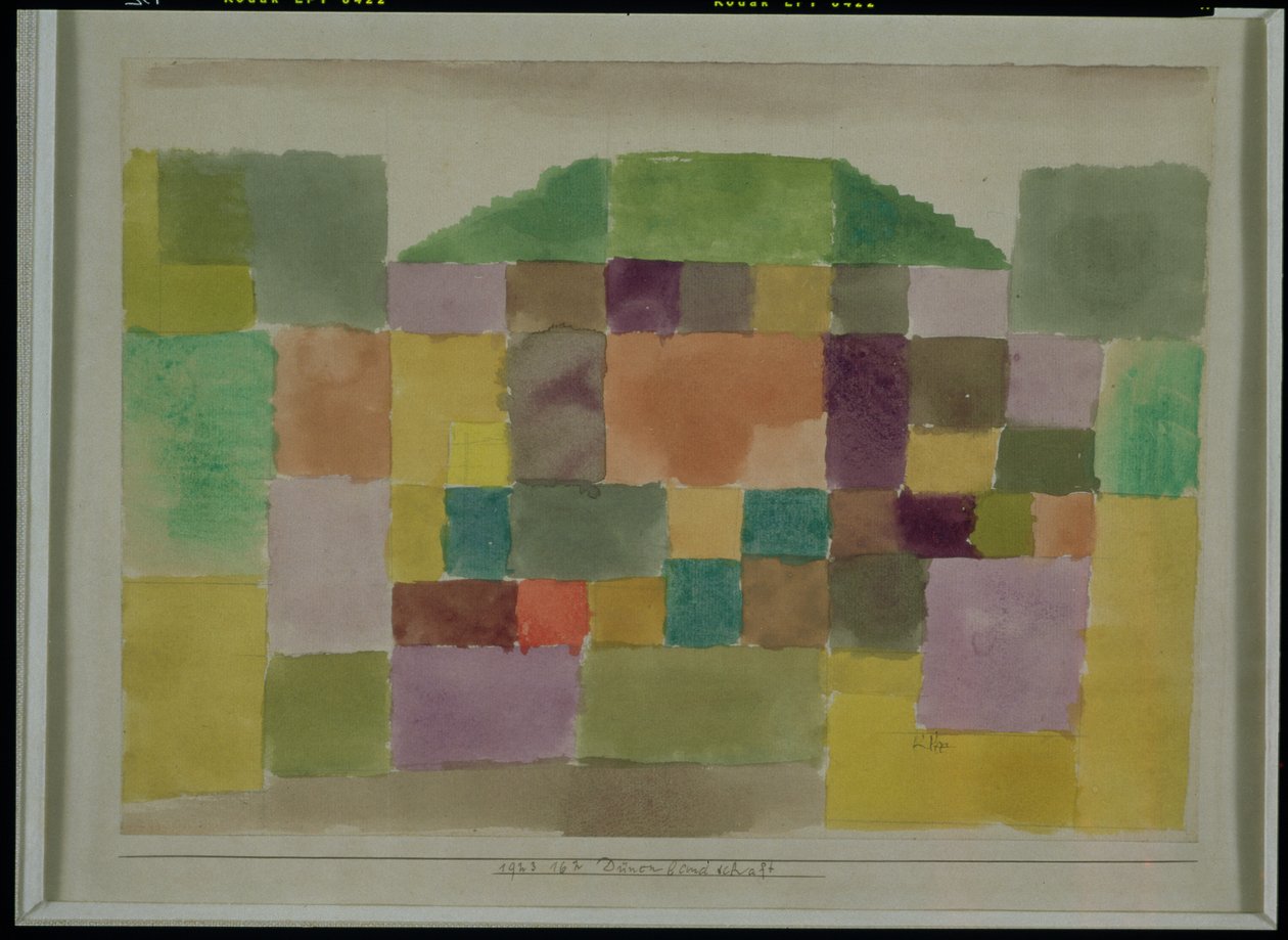 Krajina Duny od Paul Klee