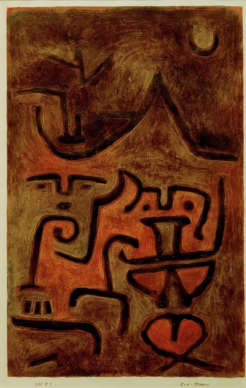 Pozemské čarodějnice od Paul Klee
