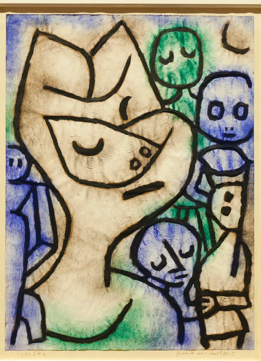 Výraz tváře od Paul Klee