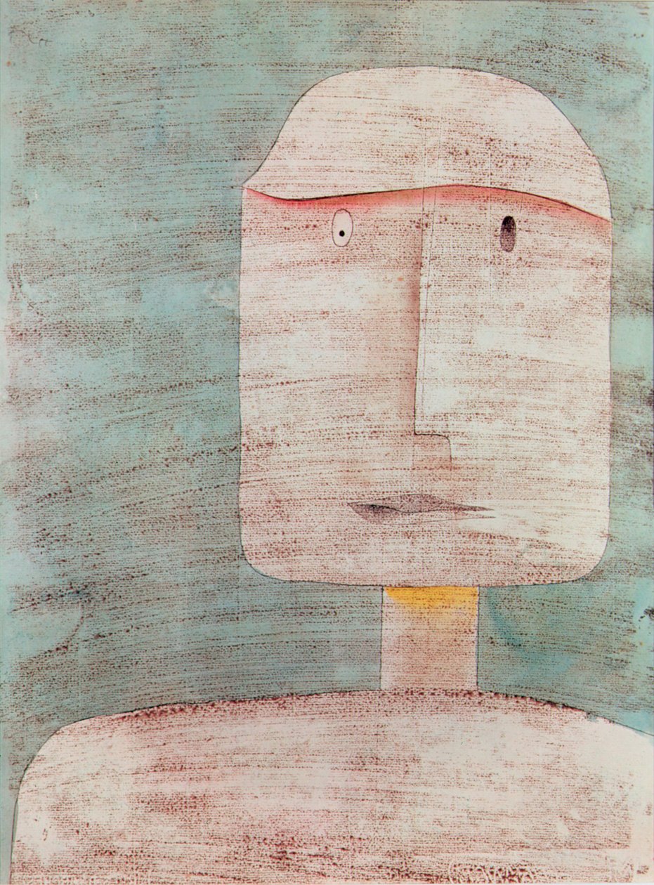 Tvář válečníka od Paul Klee