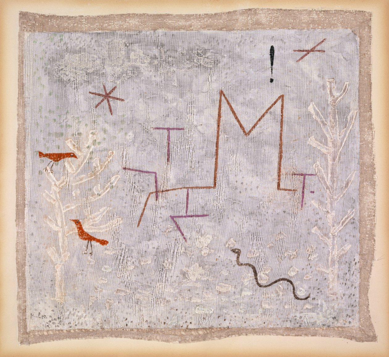 Zahradní brána K od Paul Klee