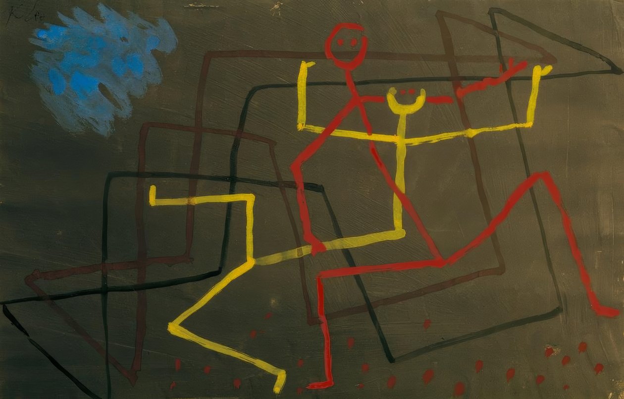 Žlutá podléhá od Paul Klee