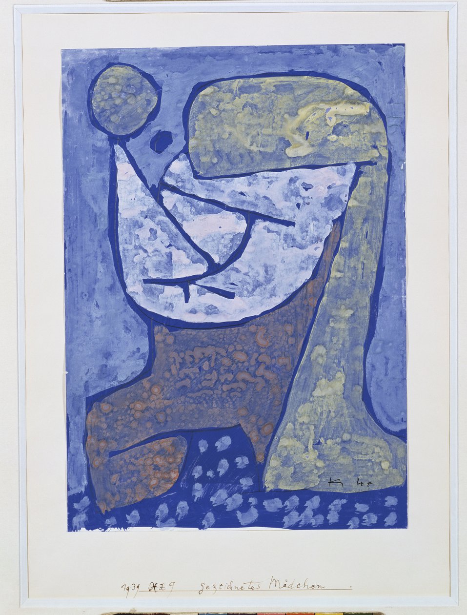Zcidinete dívka od Paul Klee