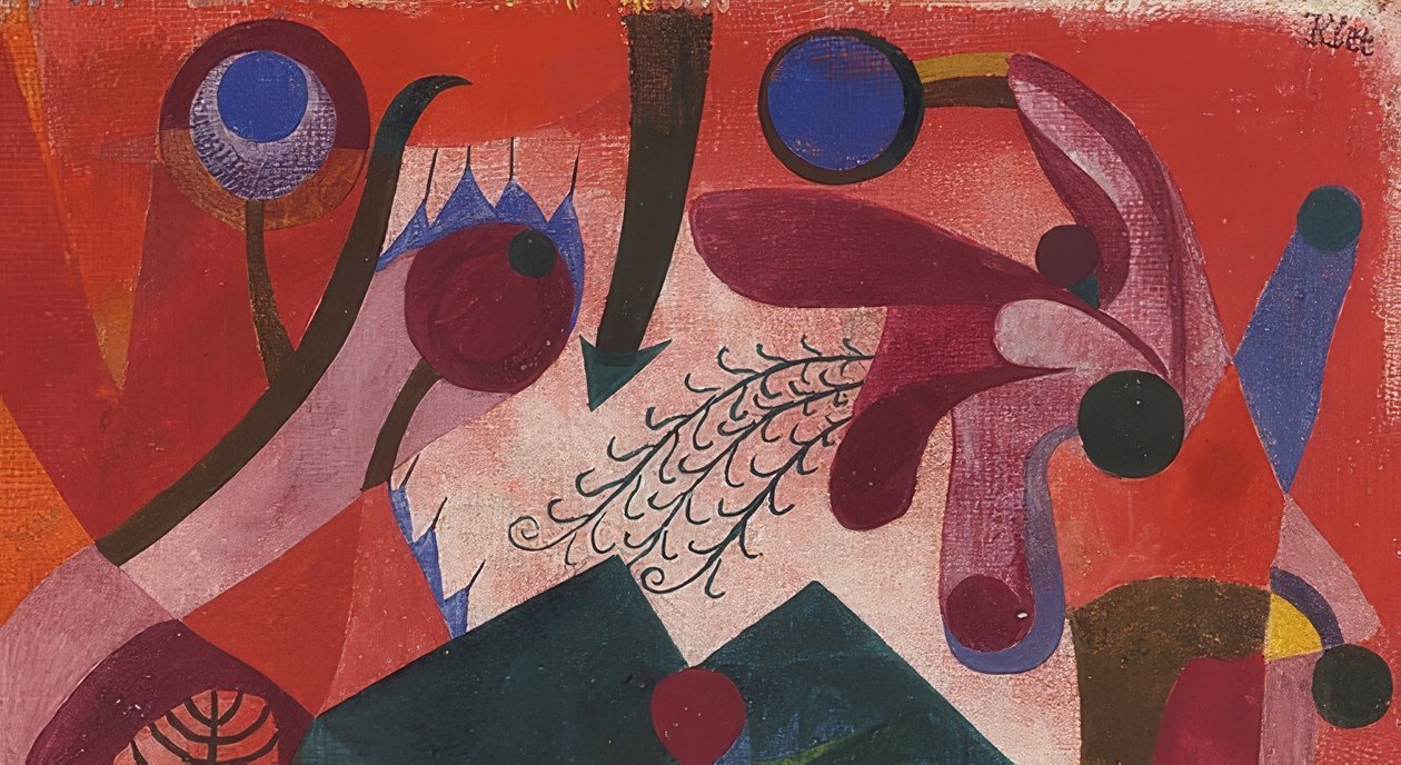 Jedovaté bobule. 1920 od Paul Klee