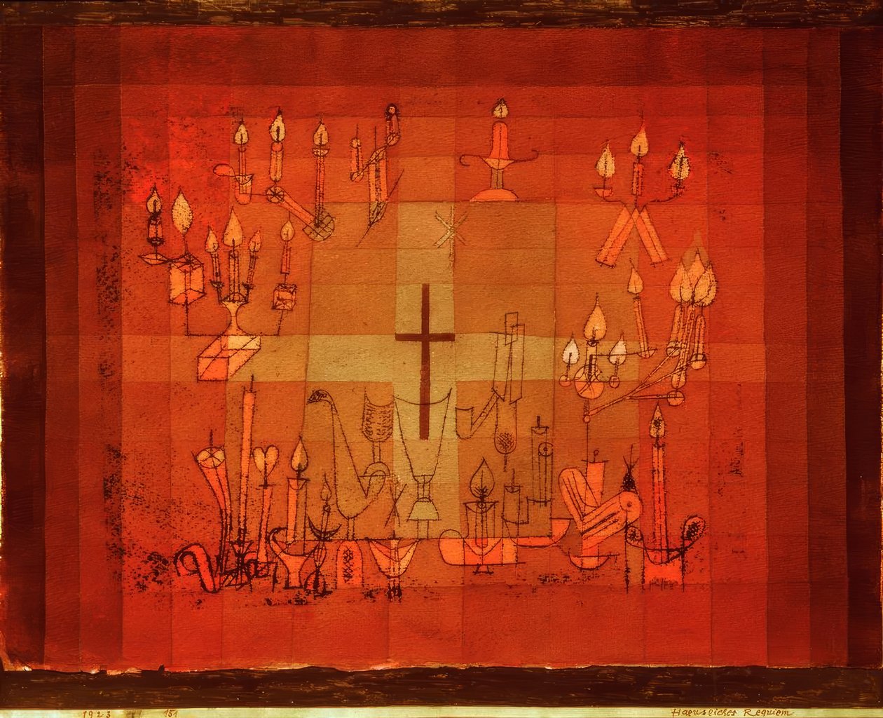 Haeusliches Requiem od Paul Klee