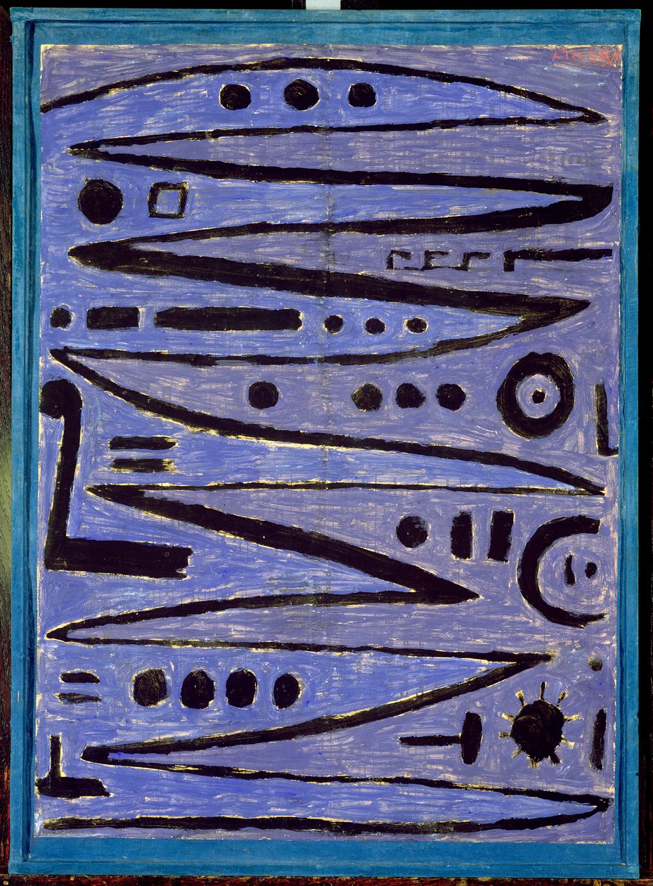 Heroic Strokes of the Bow od Paul Klee