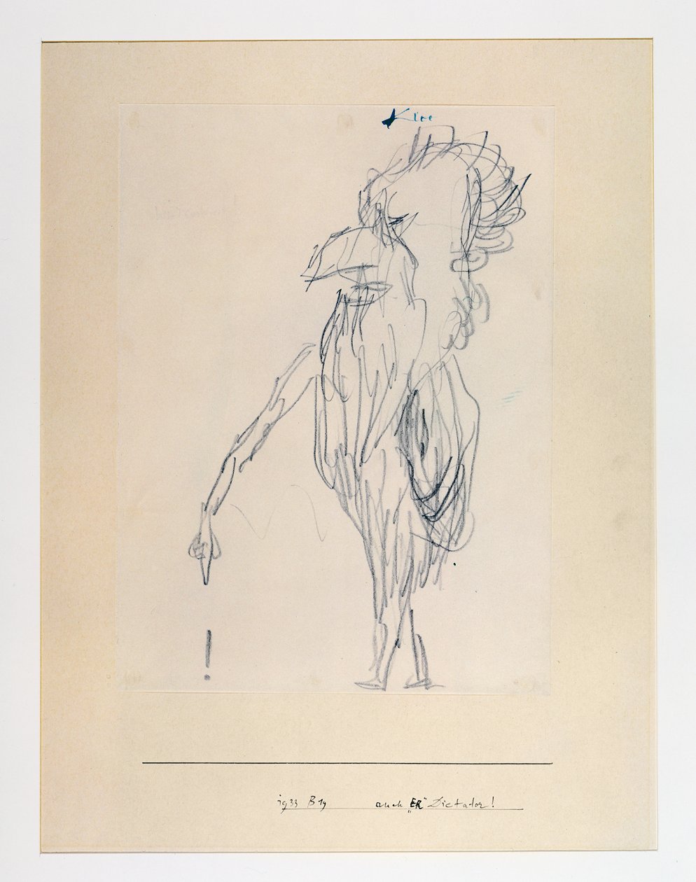 "On, také diktátor!" od Paul Klee