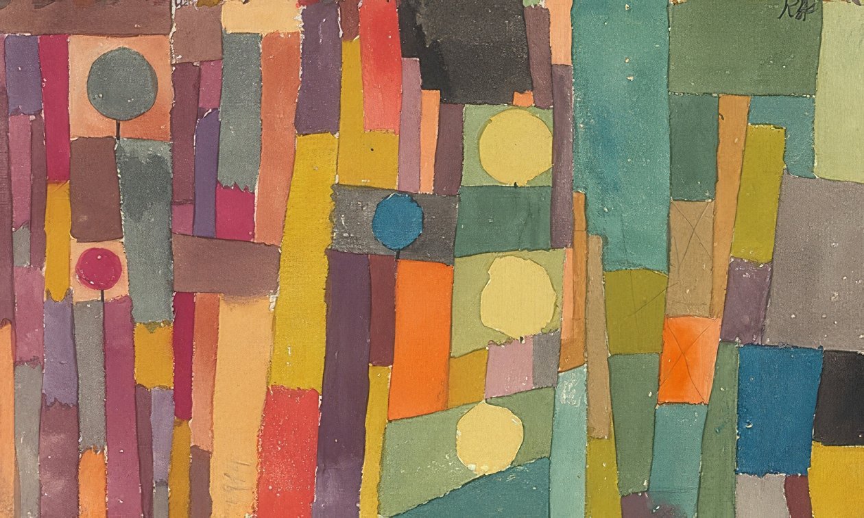 Ve stylu Kairouan, přeneseno do umírněného. 1931 od Paul Klee