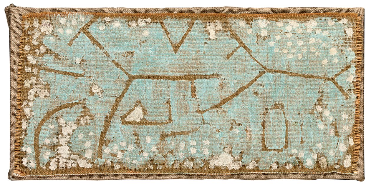 V květu; V Blute od Paul Klee