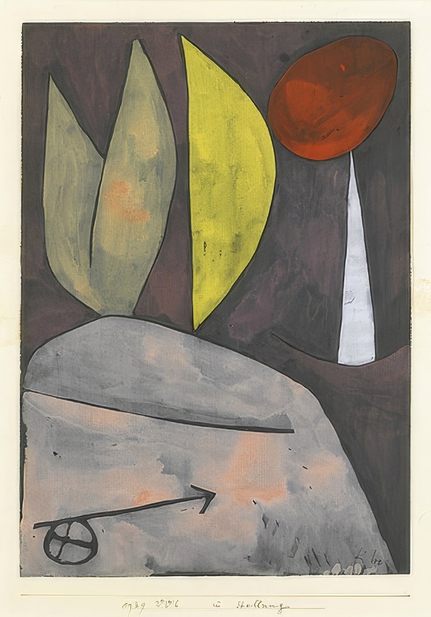 V pozici. 1939 od Paul Klee