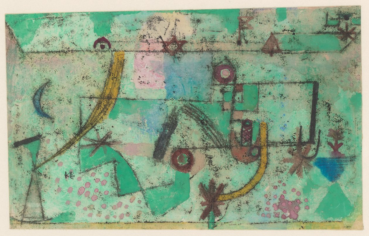 Ve stylu Bacha od Paul Klee