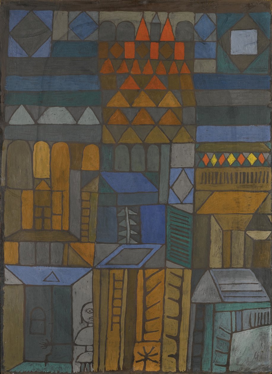 Počáteční chlad, 1937 od Paul Klee