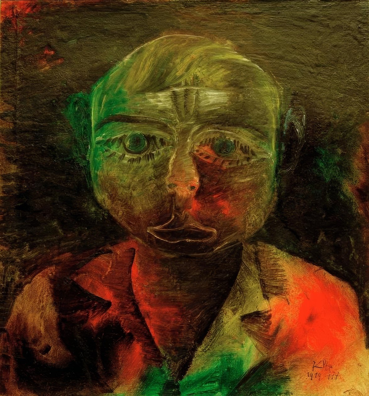 Mladý proletář od Paul Klee