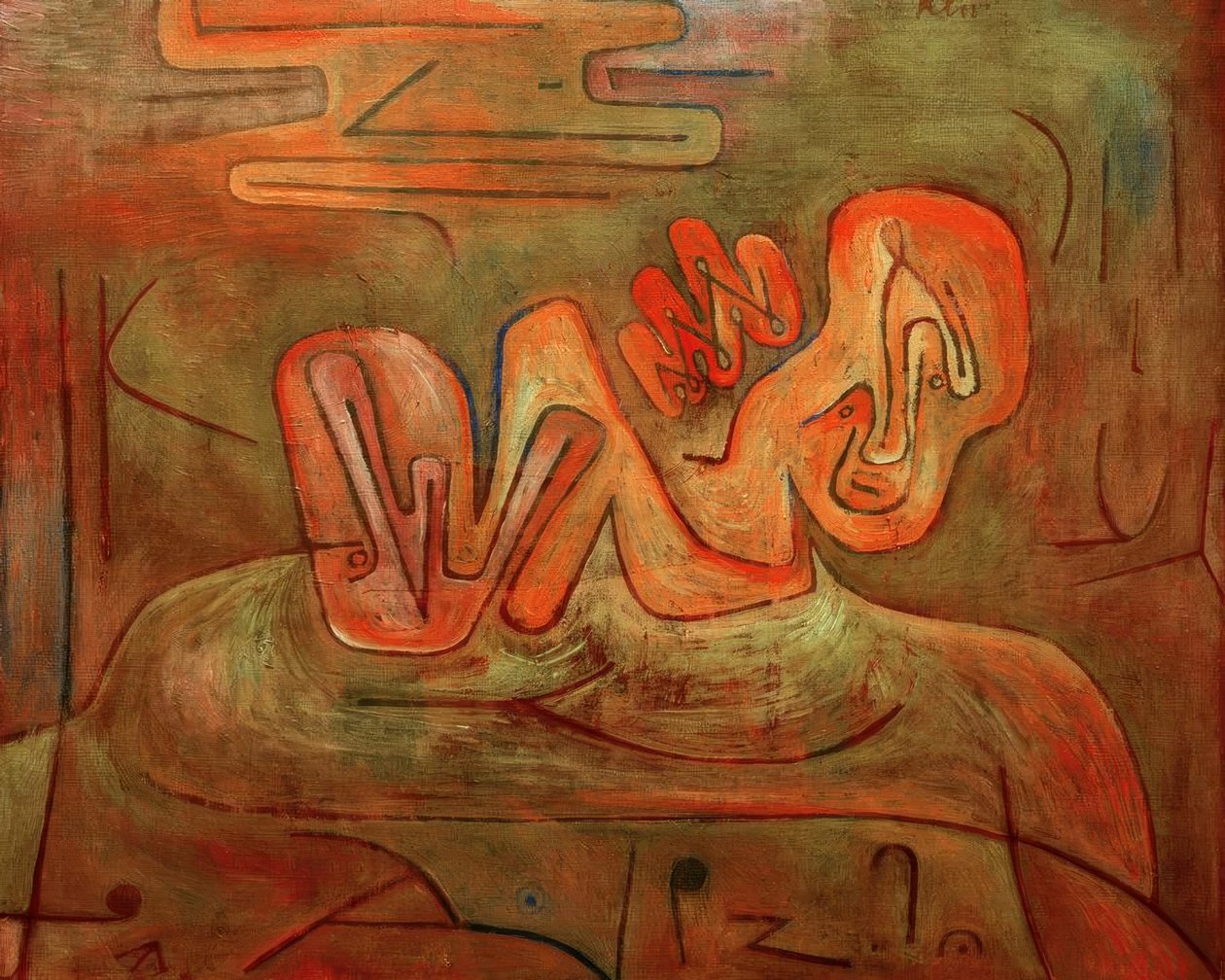 Katastrofa sfingy od Paul Klee