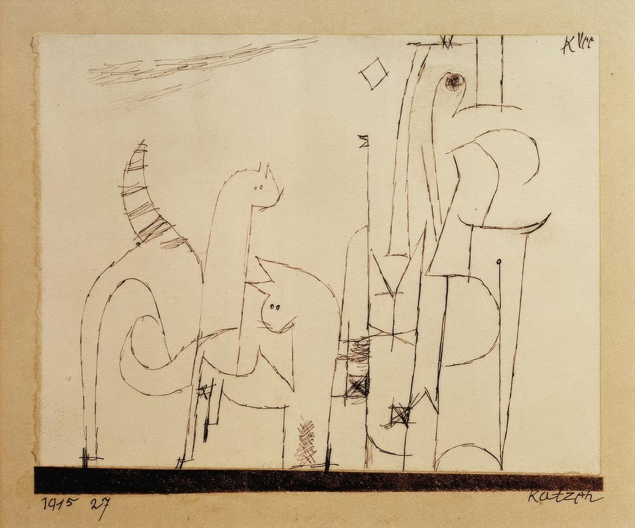 Kočky od Paul Klee