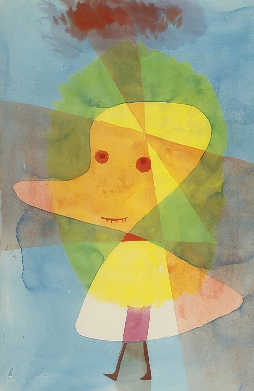 Malý zahradní duch. 1929 od Paul Klee