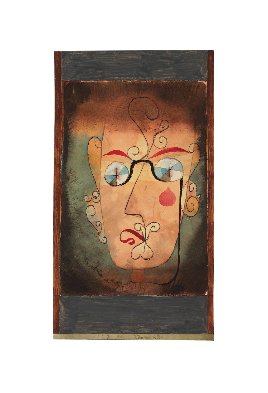 Legrační starý muž od Paul Klee