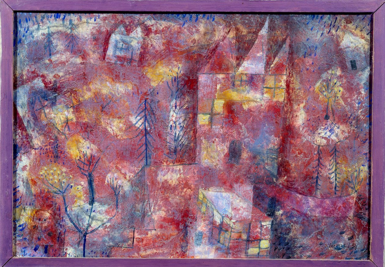 Krajina u dítěte od Paul Klee