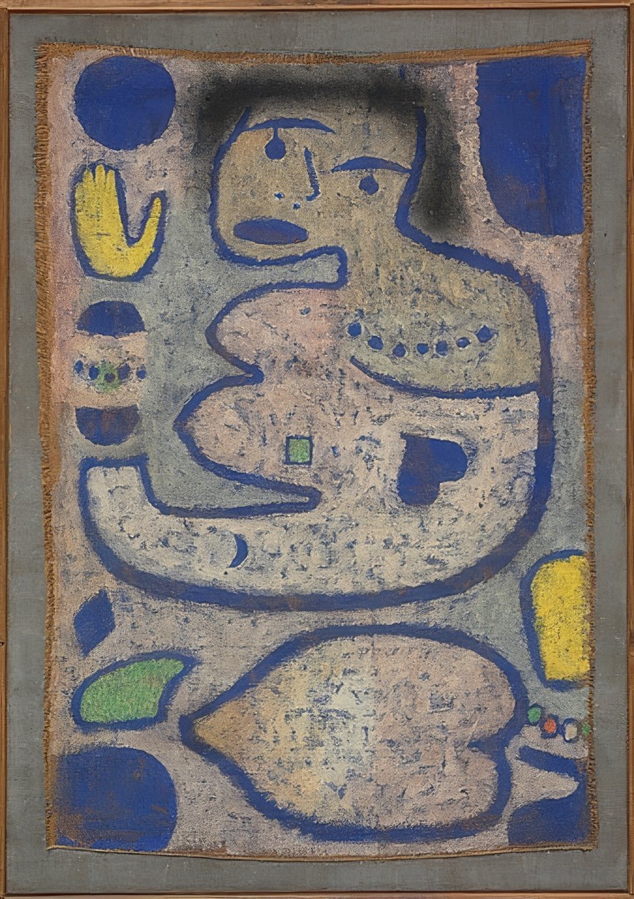 Milostná píseň na novoluní. 1939 od Paul Klee