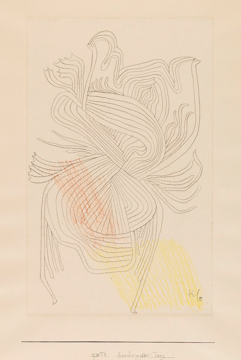 Živý tanec, 1930. od Paul Klee