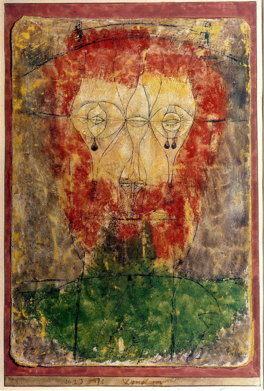 Lomolarm Painting od Paul Klee (1879-1940) (EC.Suiss.) 1923 (Olej na plátně) od Paul Klee