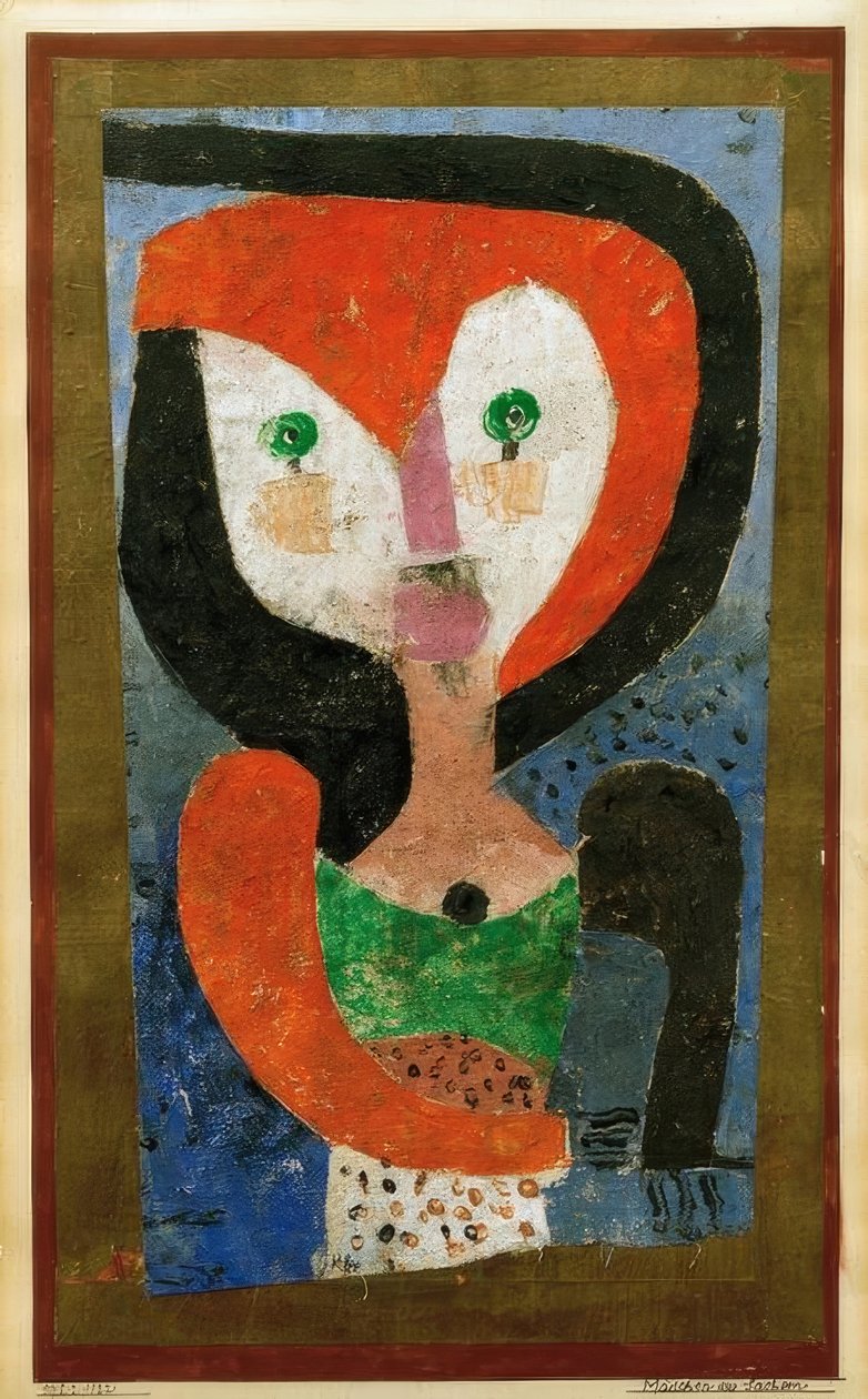 Dívky ze Saska od Paul Klee