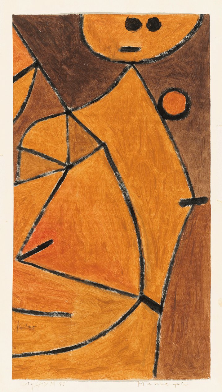 Manekýn, 1940. od Paul Klee