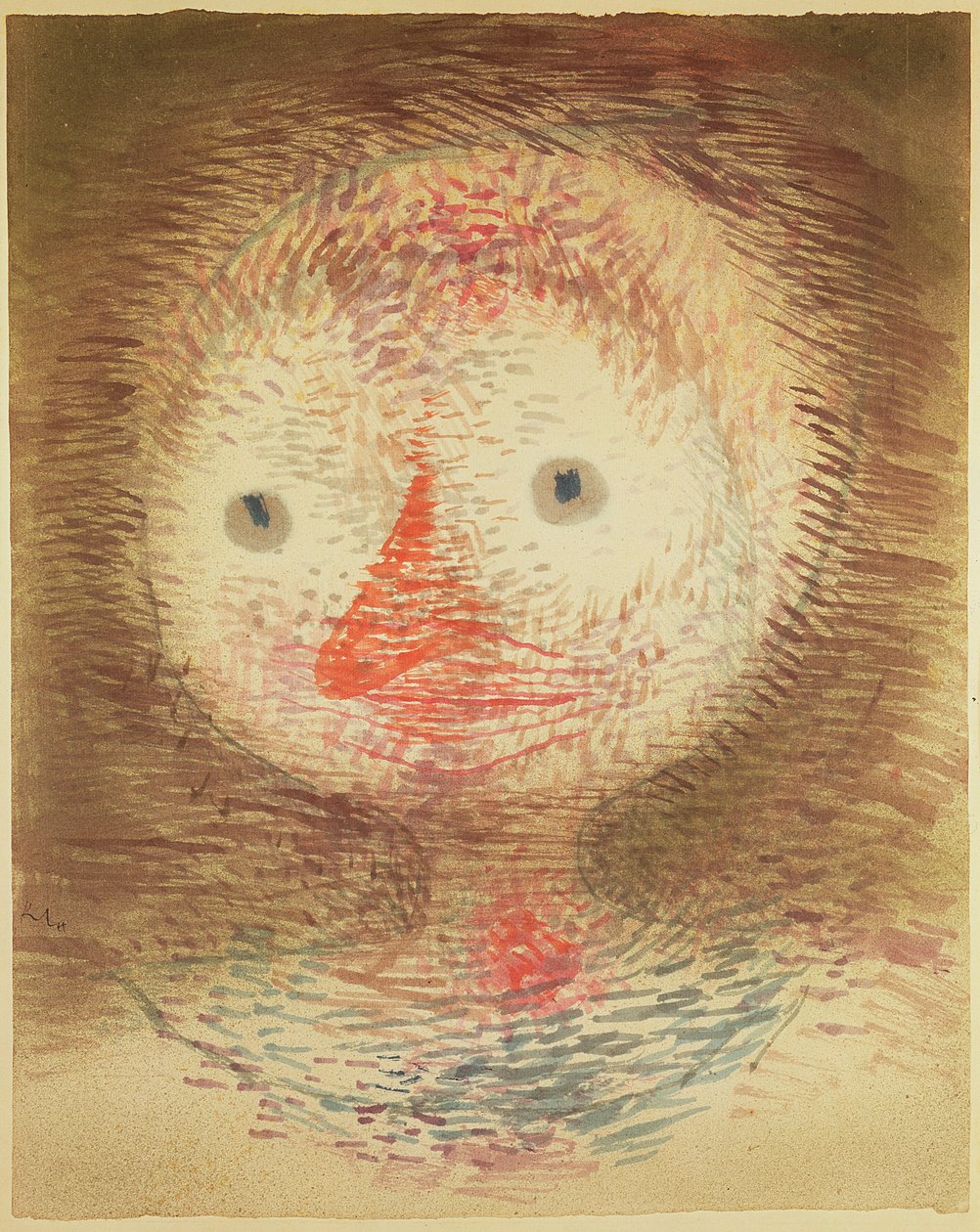 Maska: Hloupá dívka od Paul Klee