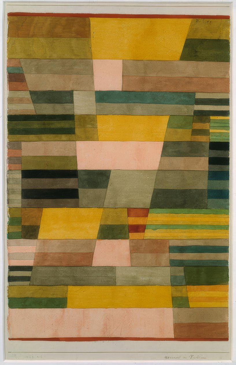 Památník v zemi ovoce od Paul Klee