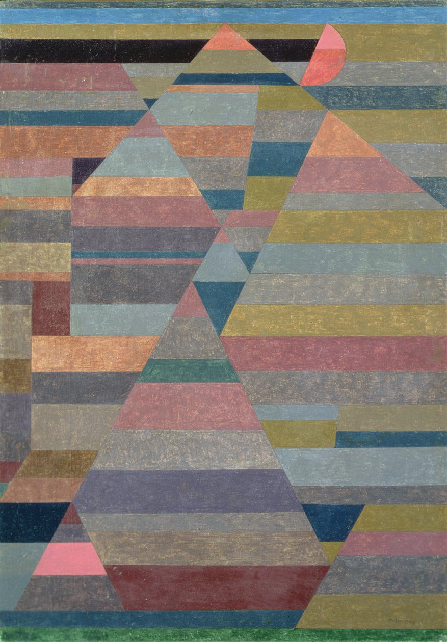 Pohřebiště od Paul Klee