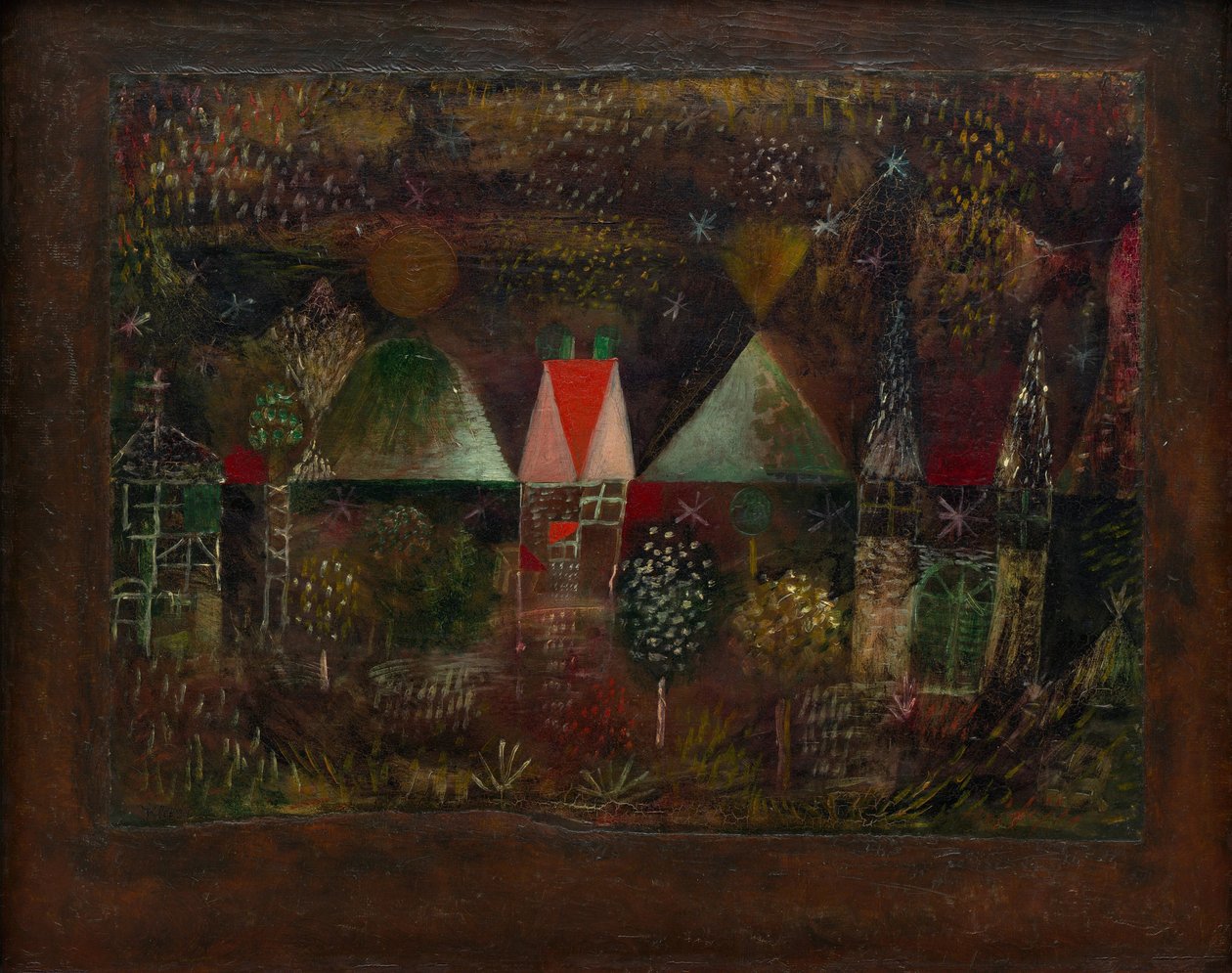 Noční slavnost, 1921. od Paul Klee