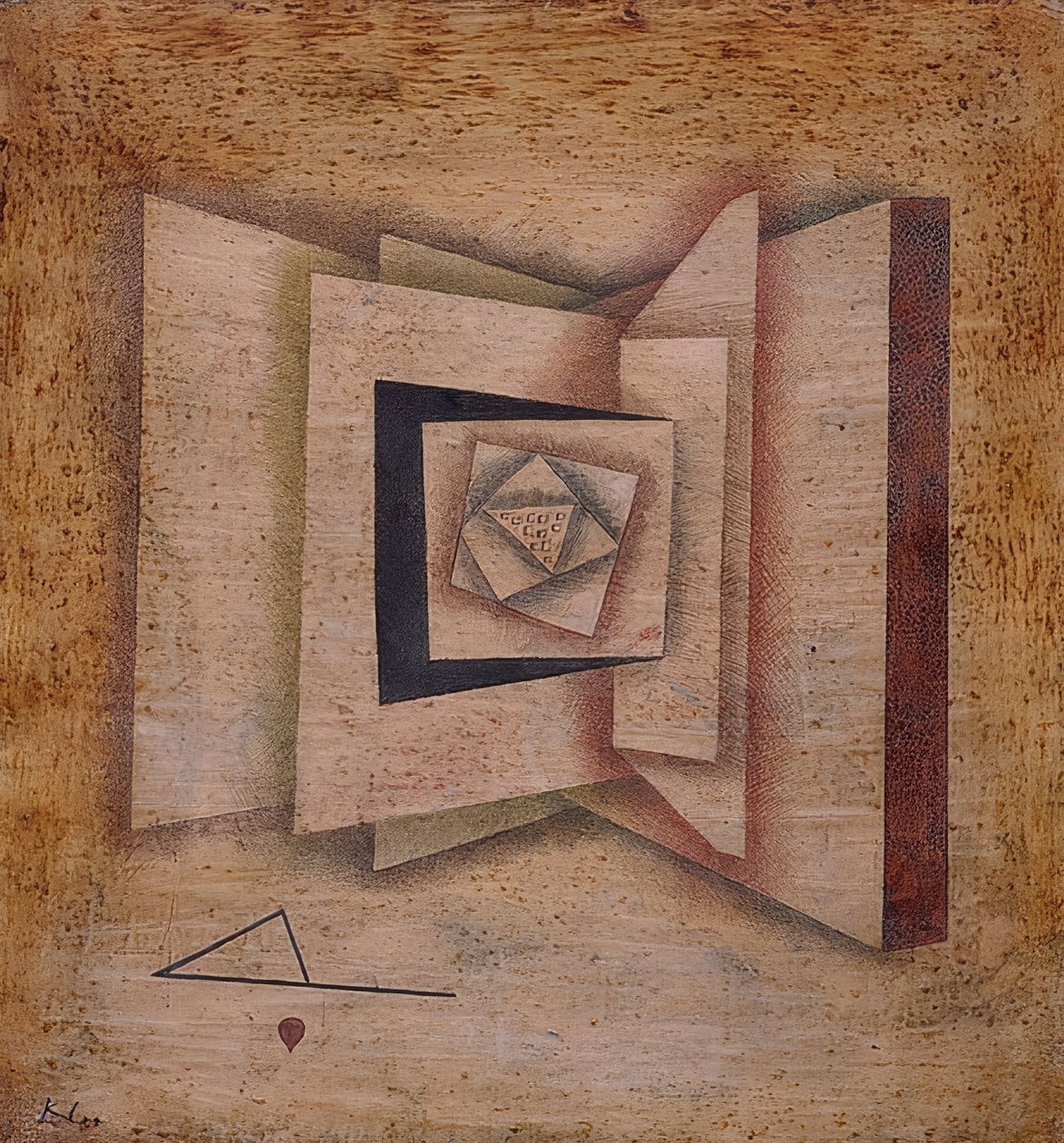 Otevřená kniha. 1930 od Paul Klee