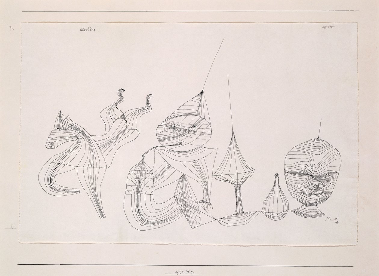 Podtext; Obertone od Paul Klee