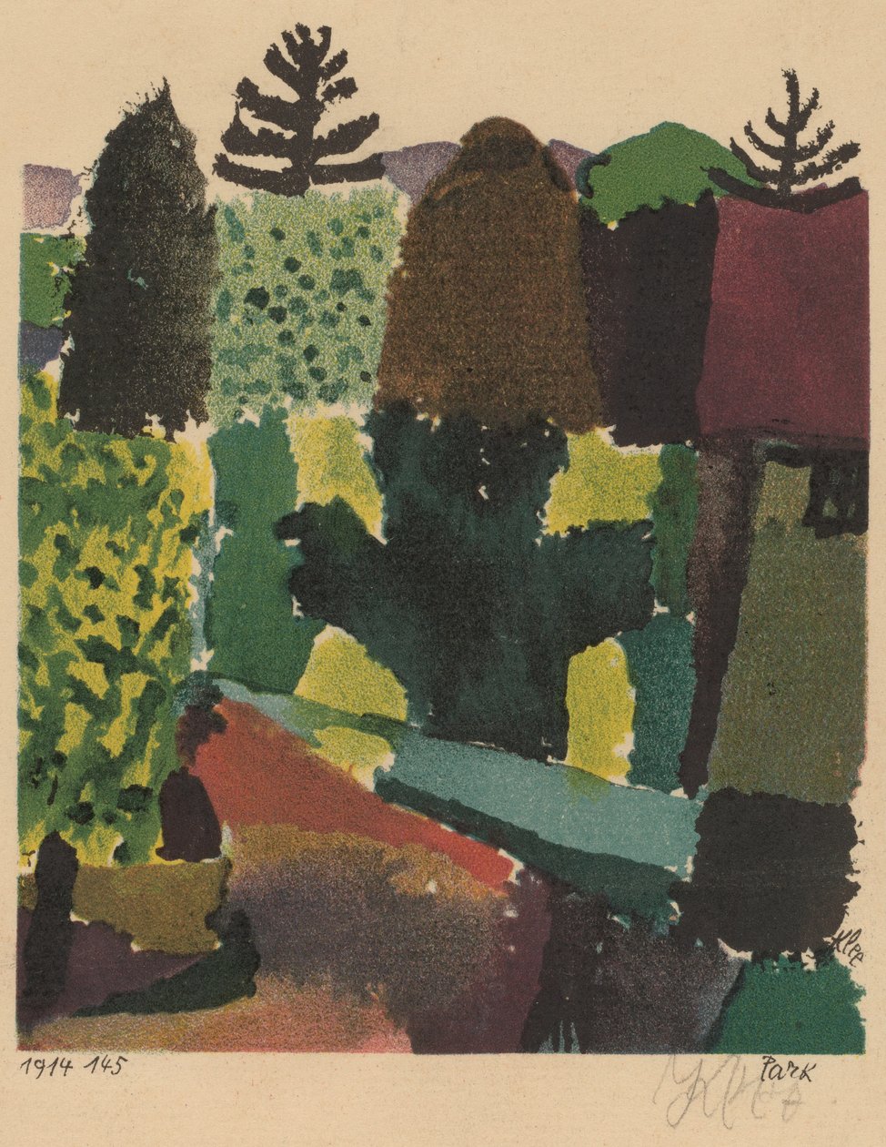 Park od Paul Klee