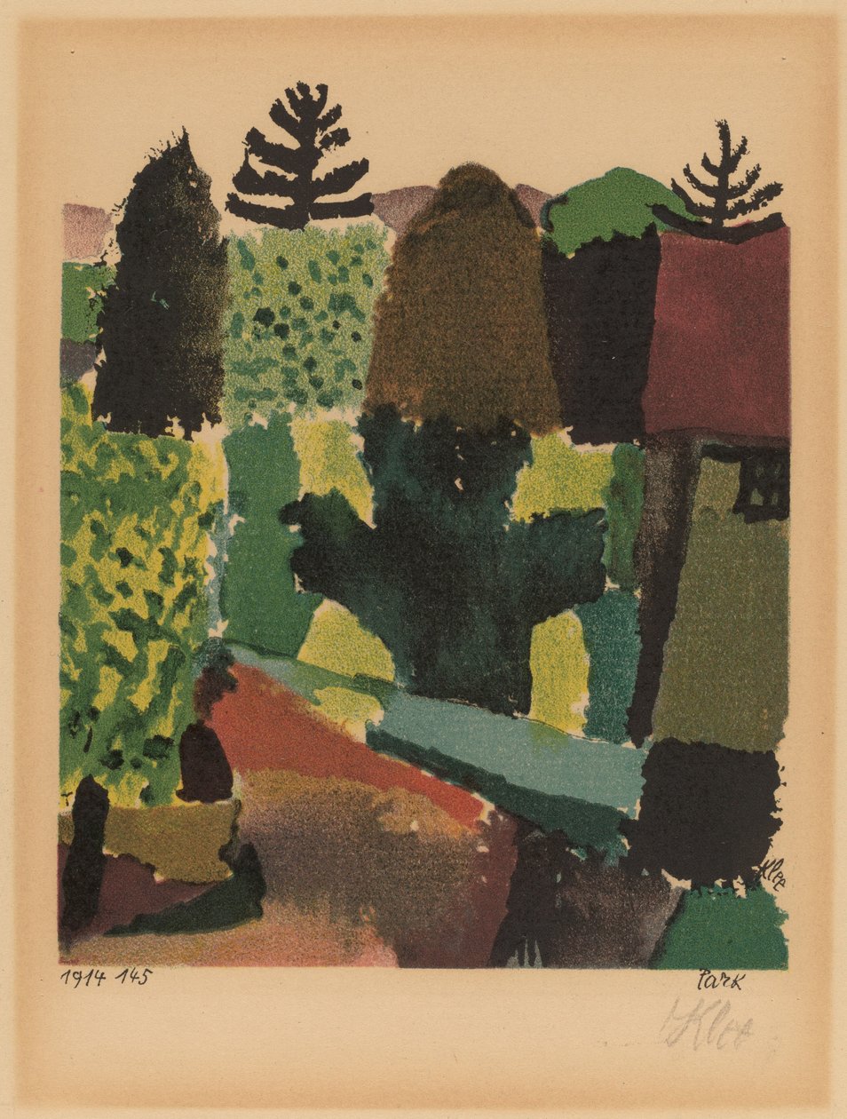Park od Paul Klee