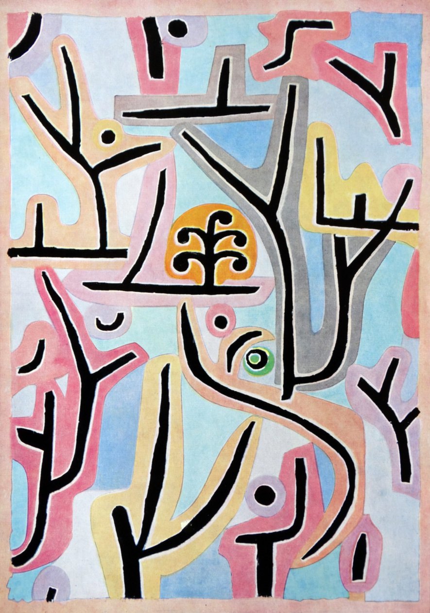 Park u Lucernu od Paul Klee