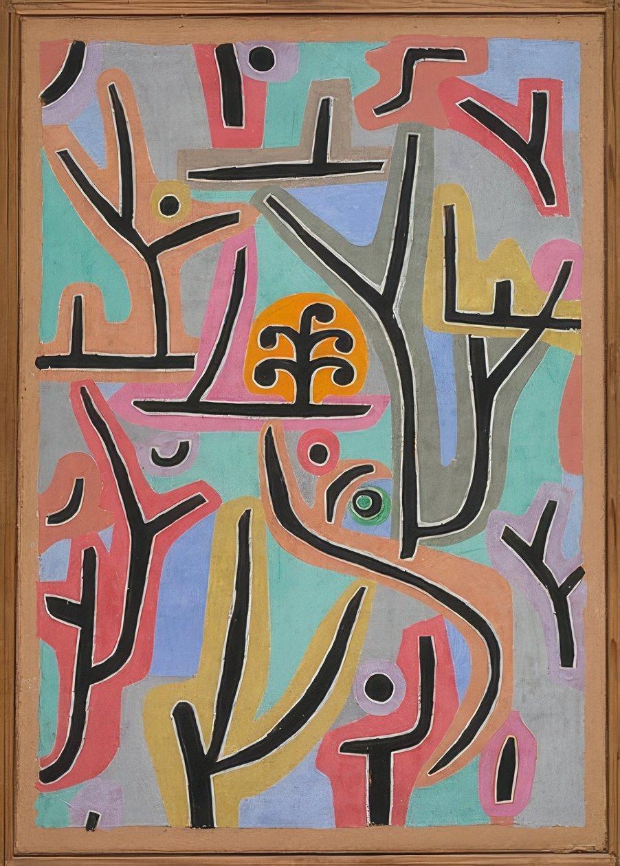 park byl L U. 1938, 129 (J 9) od Paul Klee