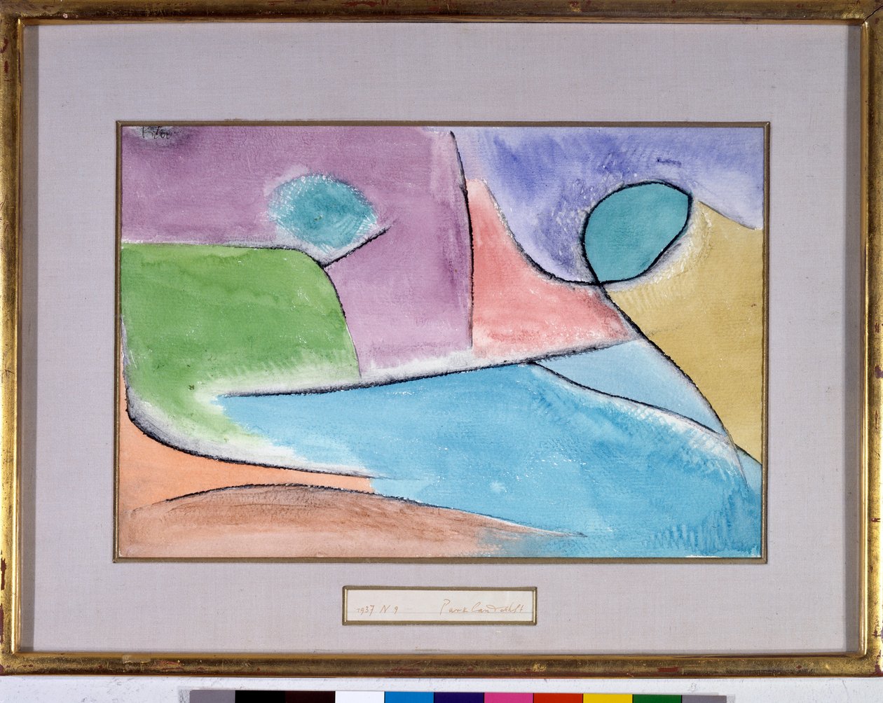 Parkland Shaft (akvarel od Paul Klee