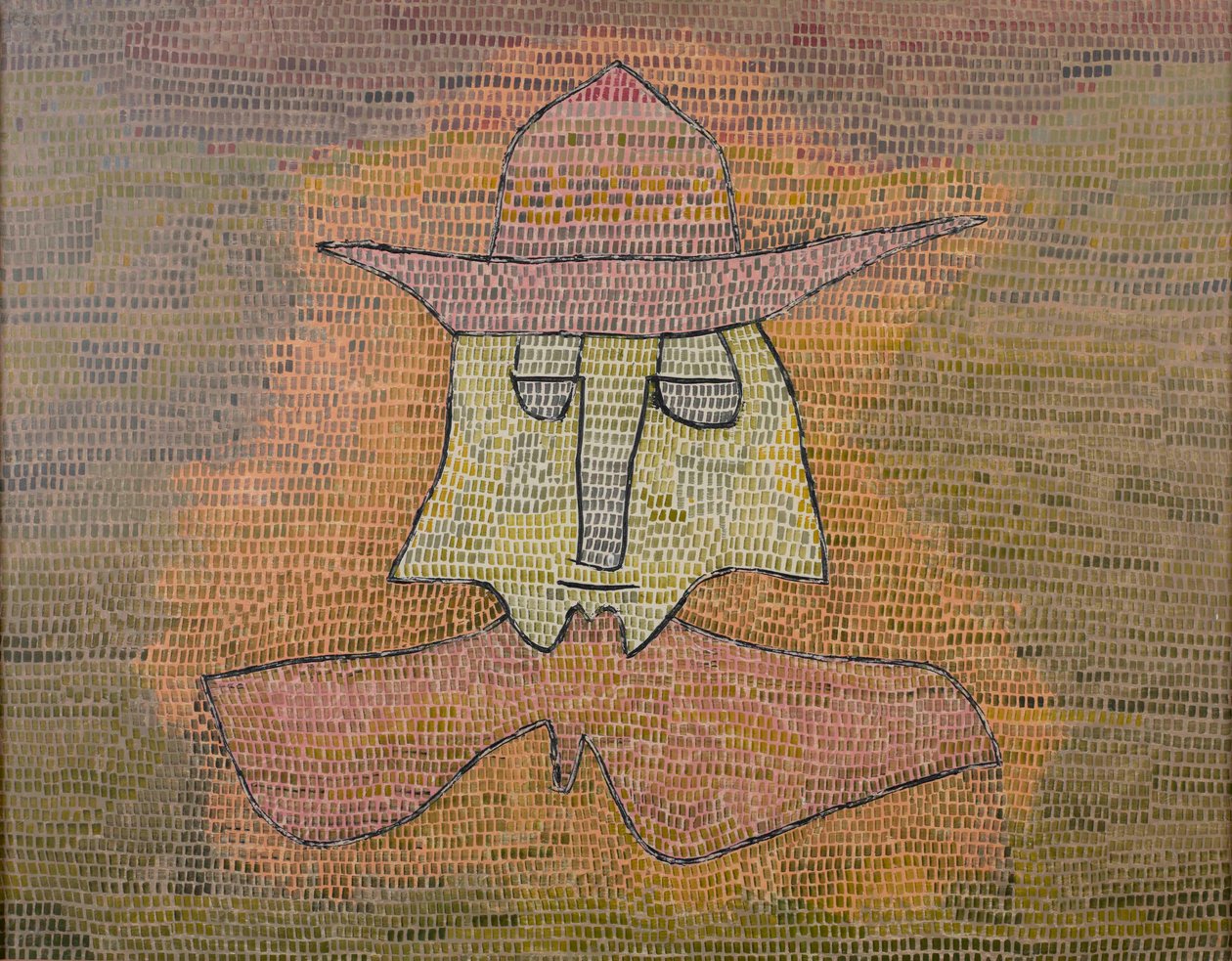 Pastor Kohl, 1932. od Paul Klee