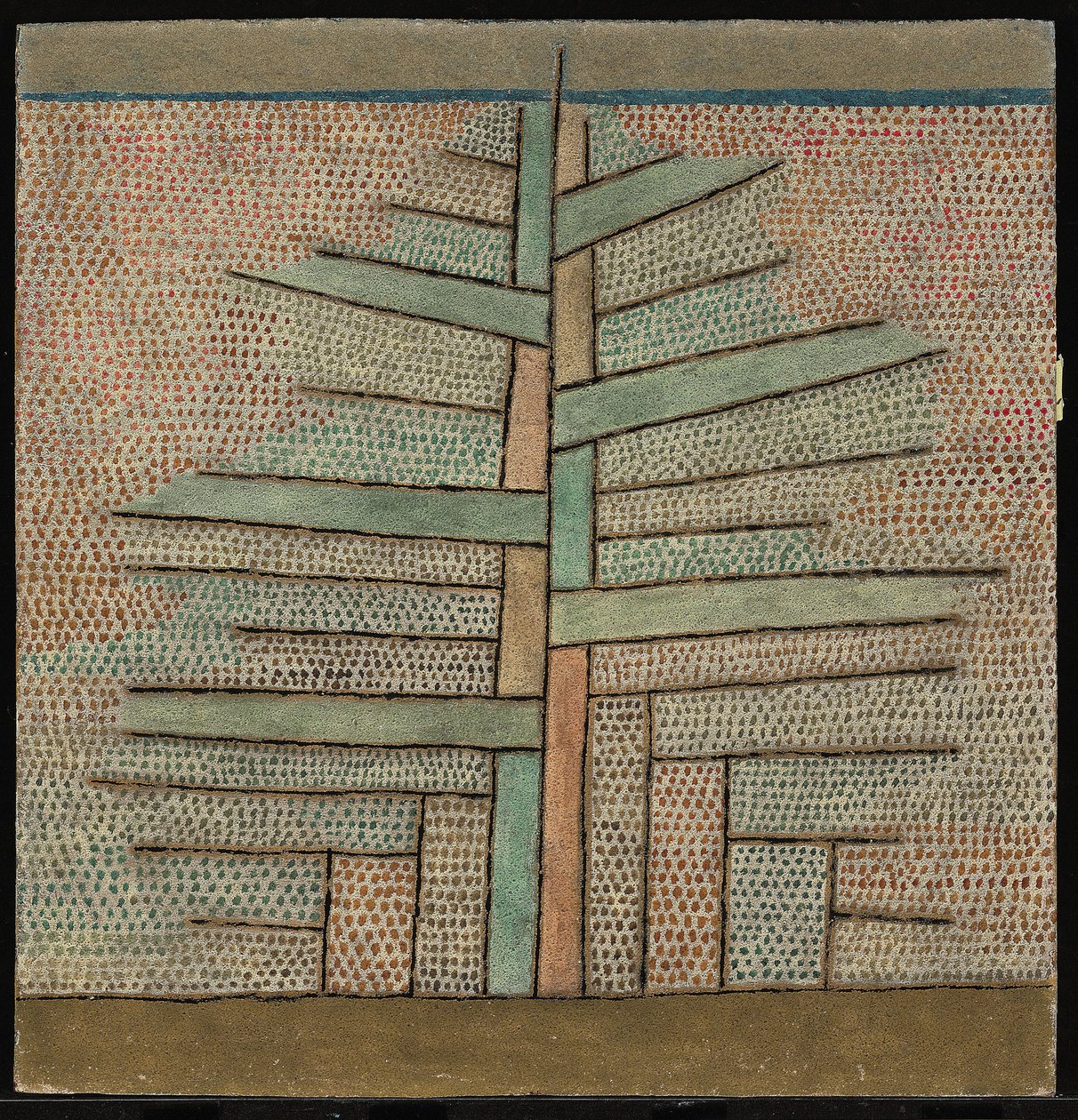 Borovice, 1932 od Paul Klee