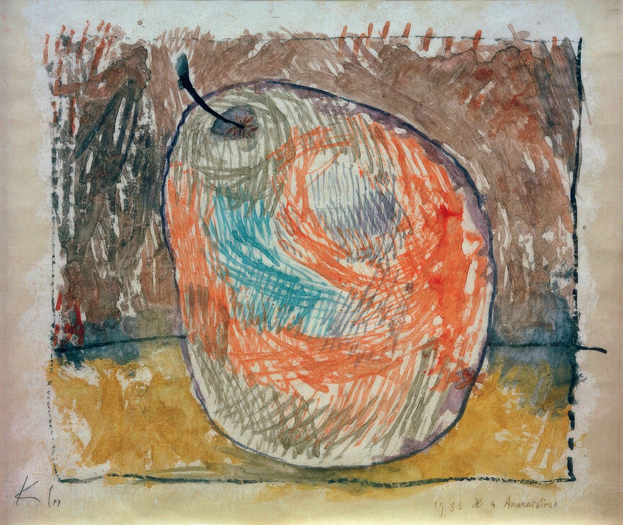 Ananasová hruška od Paul Klee