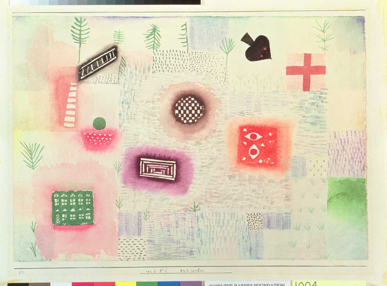 Umístěte značky od Paul Klee