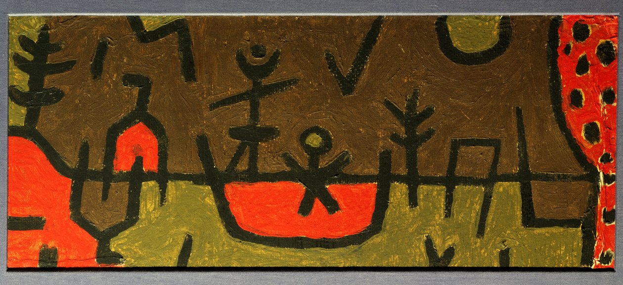 Rybník v parku od Paul Klee