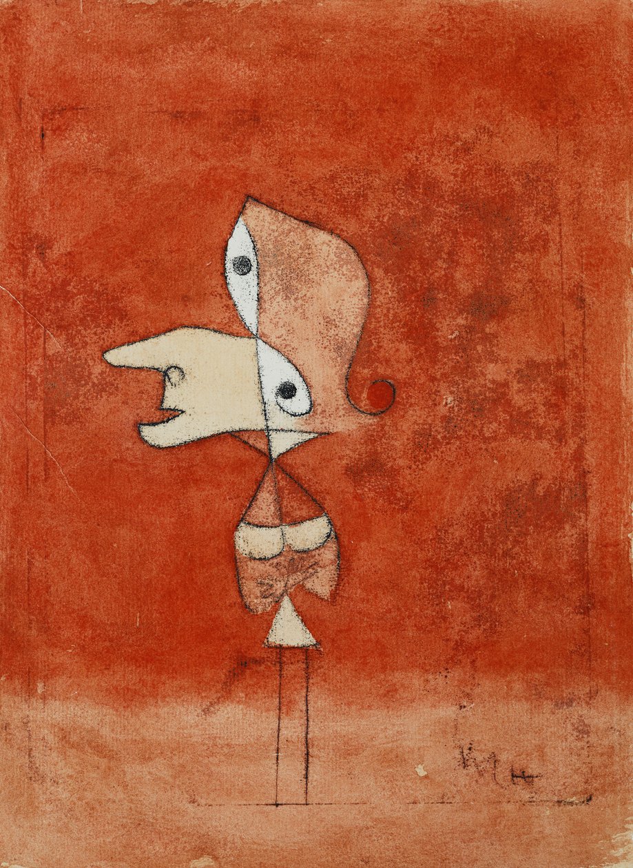 Portrét Brigitte (celá postava); Portrét Brigitte (celá postava) od Paul Klee